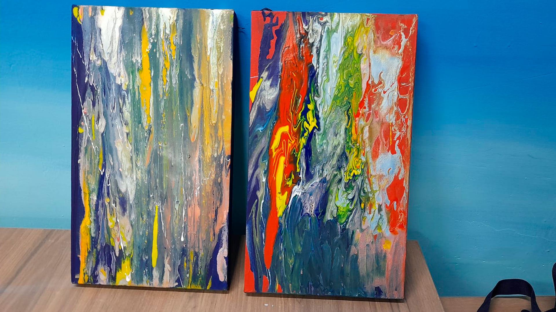 Pintura sobre oleo Fundaedu